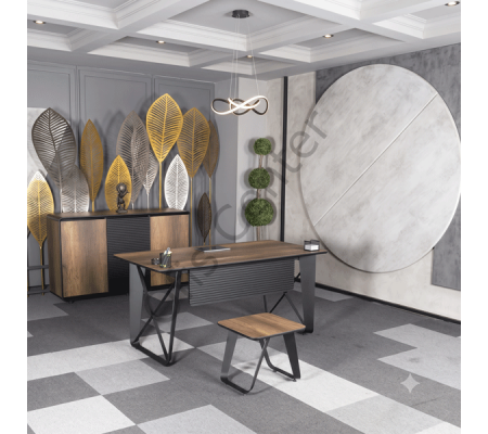 Alpi Ofis ve Büro Masa Takımı 160 cm Masalı
